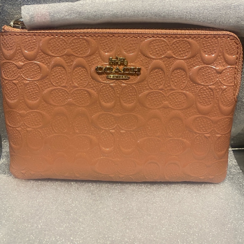 Coach Melon Wristlet
